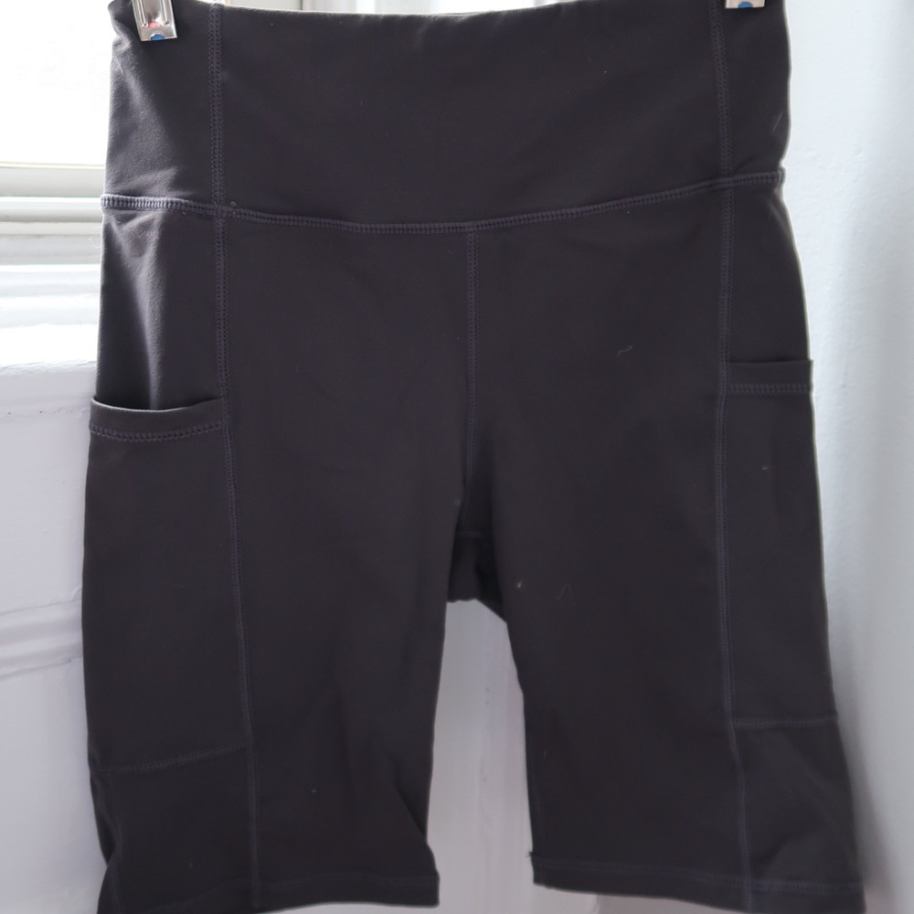Grey Savvi biker shorts